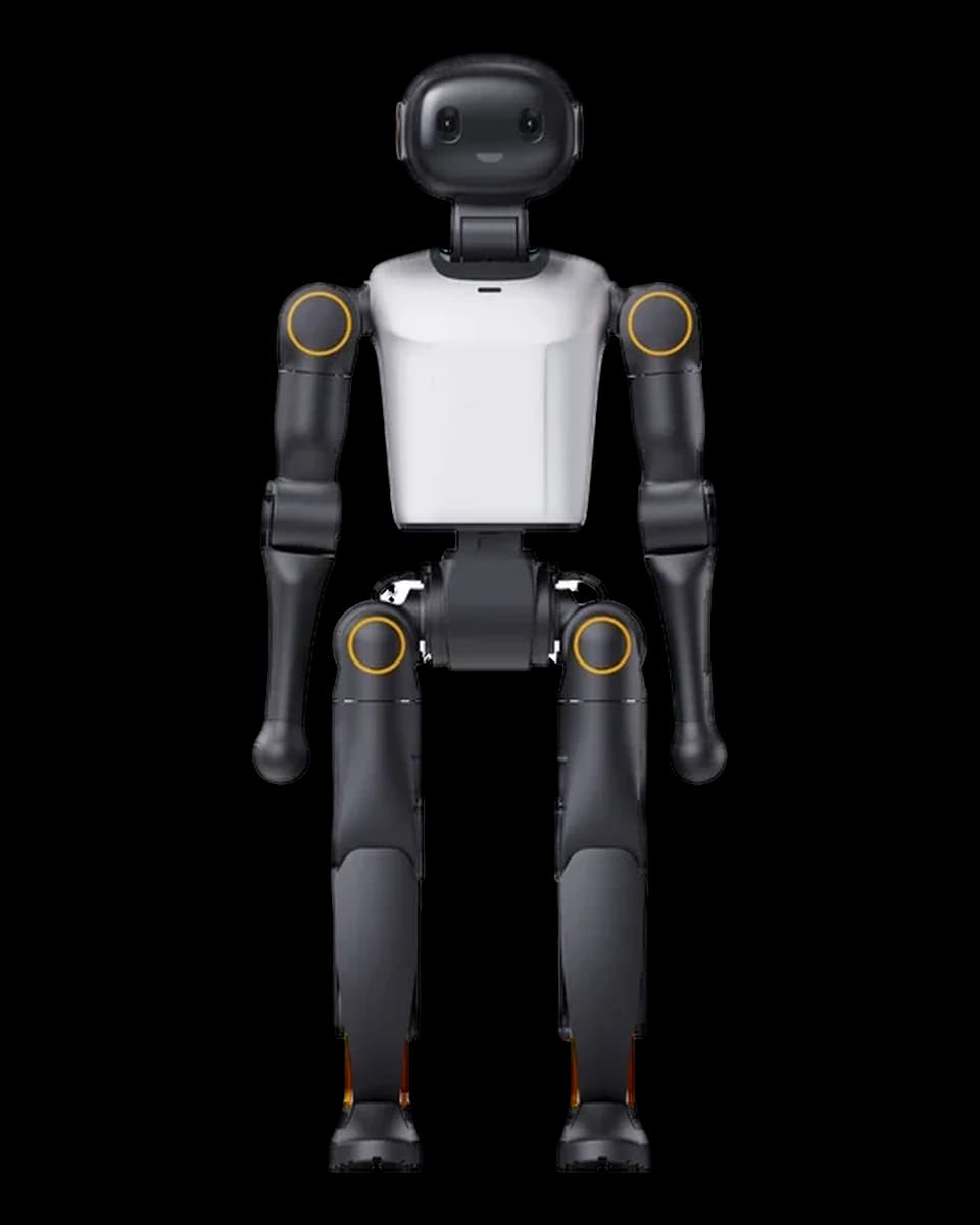 Robô humanoide Booster K1 da Booster Robotics, vista frontal