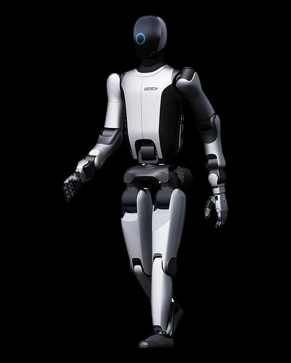 Robô humanoide UBTech Walker S2 da UBTech, vista frontal